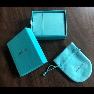 Tiffany & Co. gift box, pouch, and gift bag